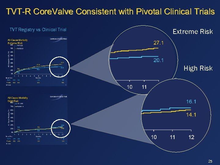 TVT-R Core. Valve Consistent with Pivotal Clinical Trials TVT Registry vs Clinical Trial Extreme