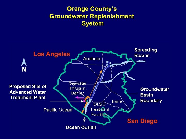 Orange County’s Groundwater Replenishment System Los Angeles Proposed Site of Advanced Water Treatment Plant