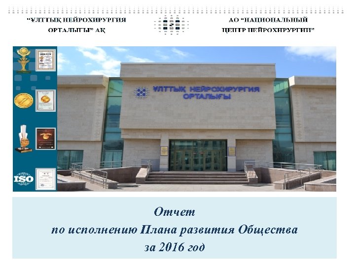 Отчет по исполнению Плана развития Общества за 2016 год 