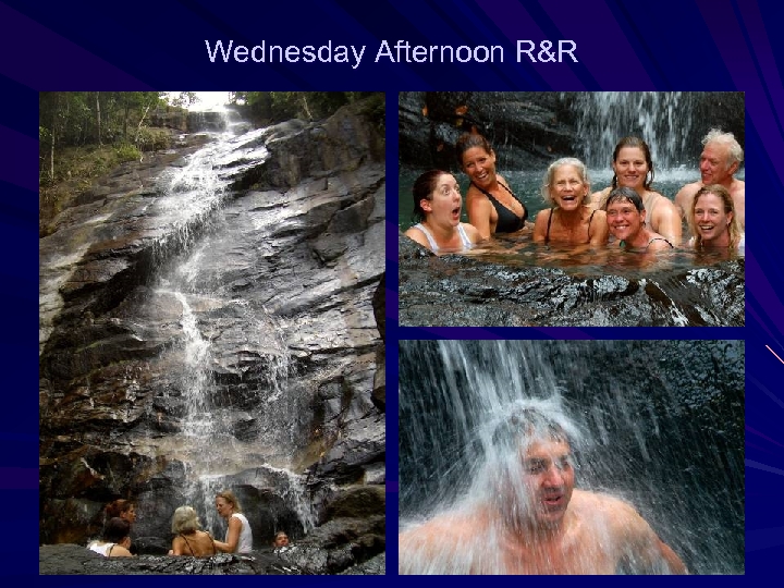 Wednesday Afternoon R&R 