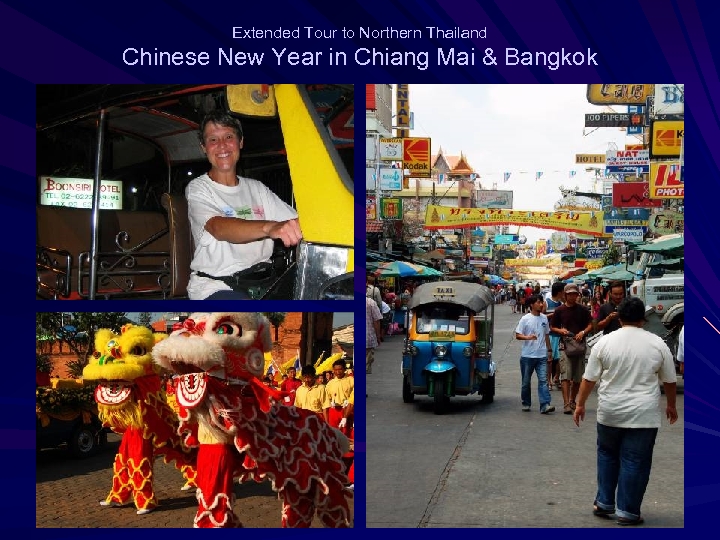Extended Tour to Northern Thailand Chinese New Year in Chiang Mai & Bangkok 