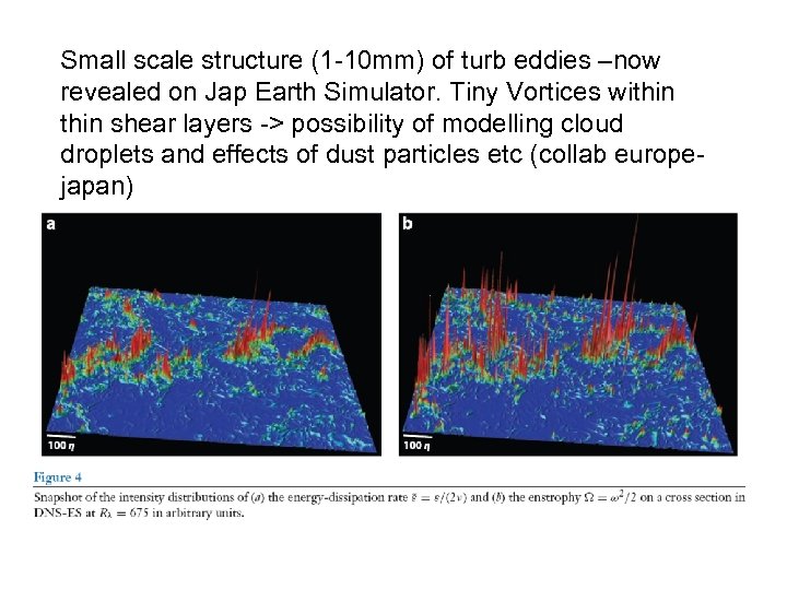 Small scale structure (1 -10 mm) of turb eddies –now revealed on Jap Earth