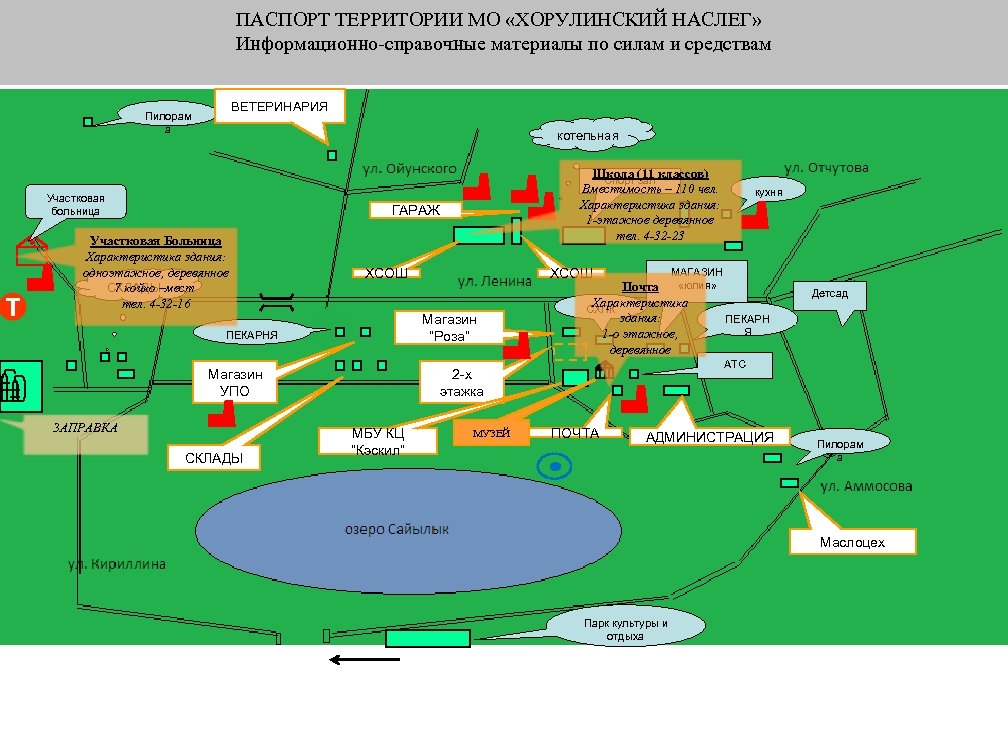 ПАСПОРТ ТЕРРИТОРИИ МО «ХОРУЛИНСКИЙ НАСЛЕГ» Информационно-справочные материалы по силам и средствам ВЕТЕРИНАРИЯ Пилорам а