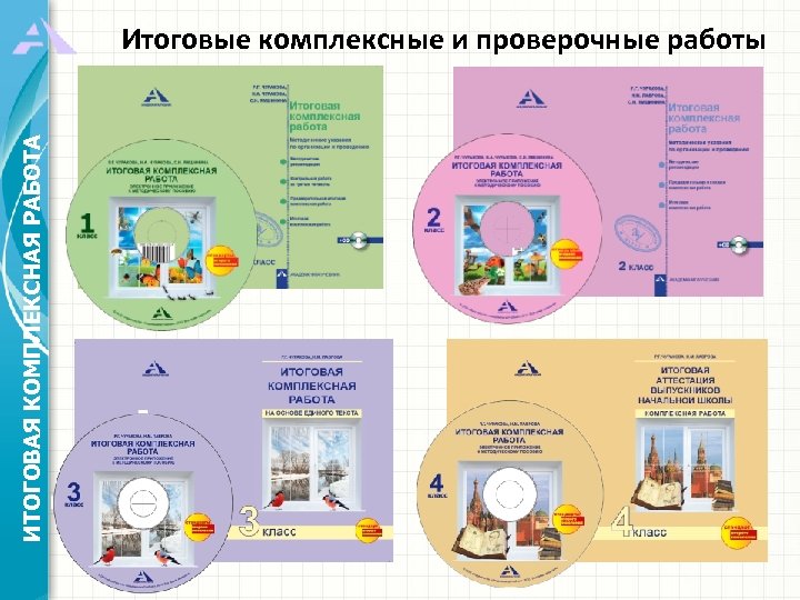 ИТОГОВАЯ КОМПЛЕКСНАЯ РАБОТА Итоговые комплексные и проверочные работы 