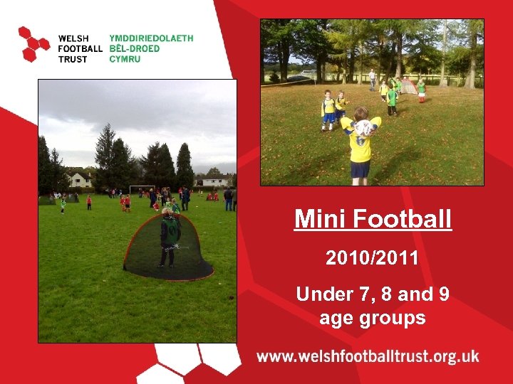 Mini Football 2010/2011 Under 7, 8 and 9 age groups 