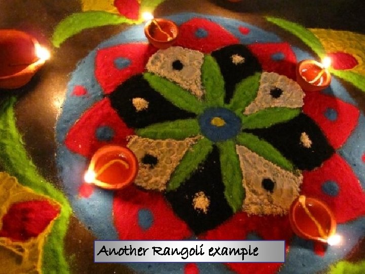 Another Rangoli example 