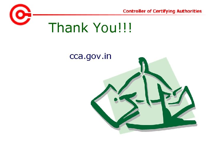Thank You!!! cca. gov. in 