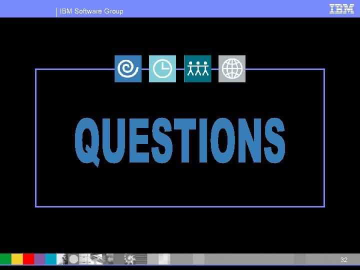 IBM Software Group 32 