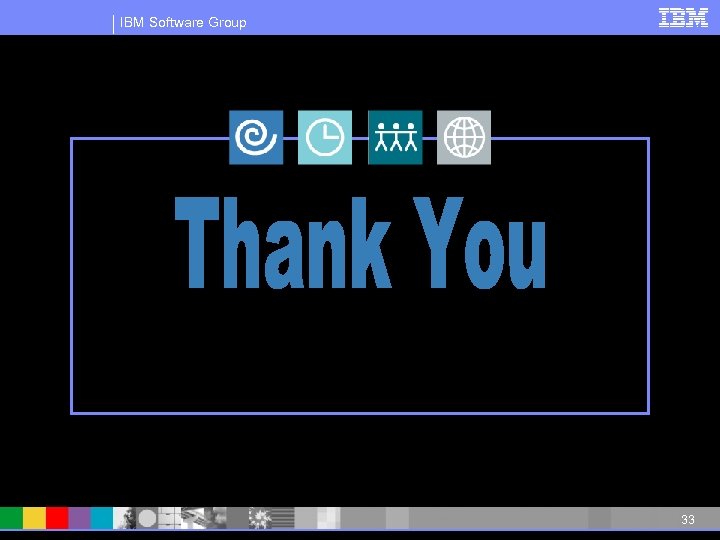 IBM Software Group 33 