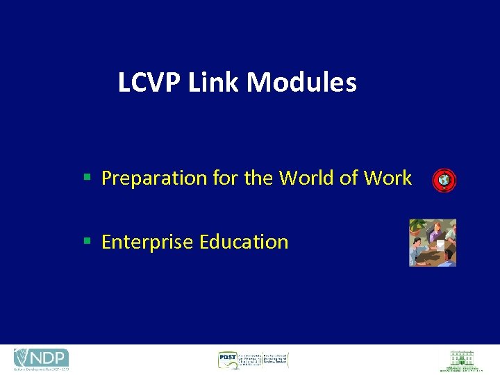 LCVP Link Modules § Preparation for the World of Work § Enterprise Education 