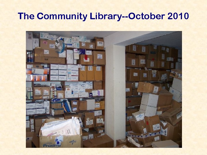 The Community Library--October 2010 