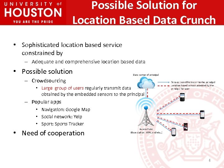 Possible Solution for Location Based Data Crunch • Sophisticated location based service constrained by