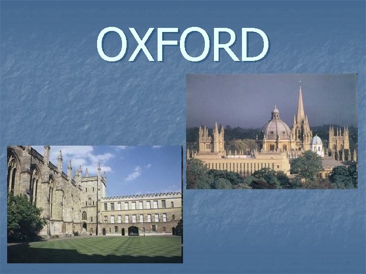 OXFORD 