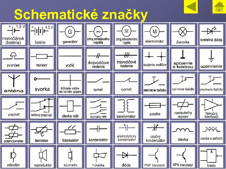 Schematické značky 5 