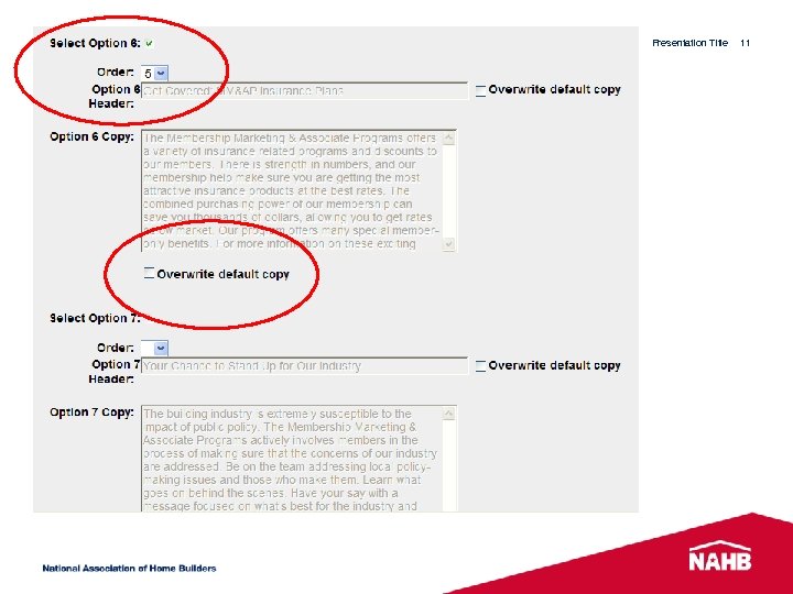 Presentation Title 11 