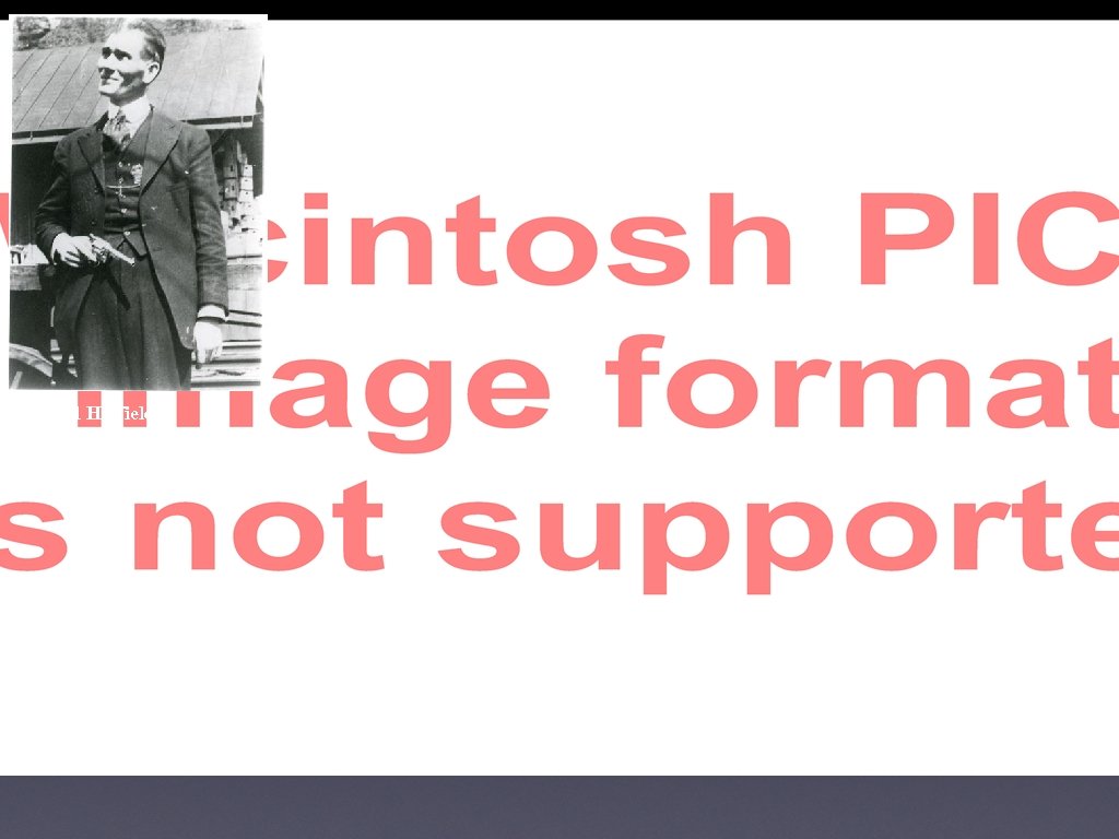 The Battle of Matewan, West Virginia May 19, 1920 Sid Hatfield 1893 - 1921