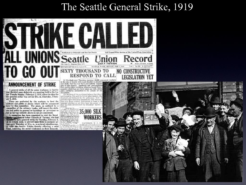 The Seattle General Strike, 1919 