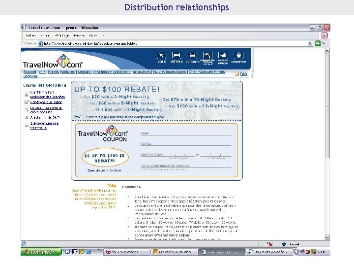 Distribution relationships 
