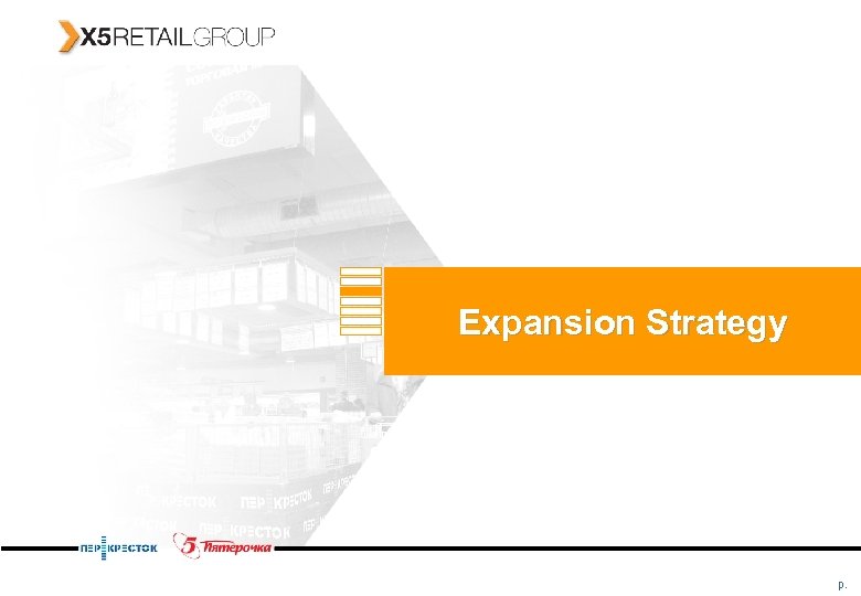 Expansion Strategy p. 