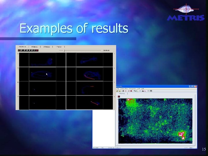 Examples of results 15 