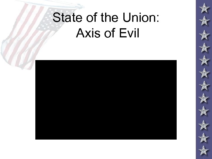 State of the Union: Axis of Evil 