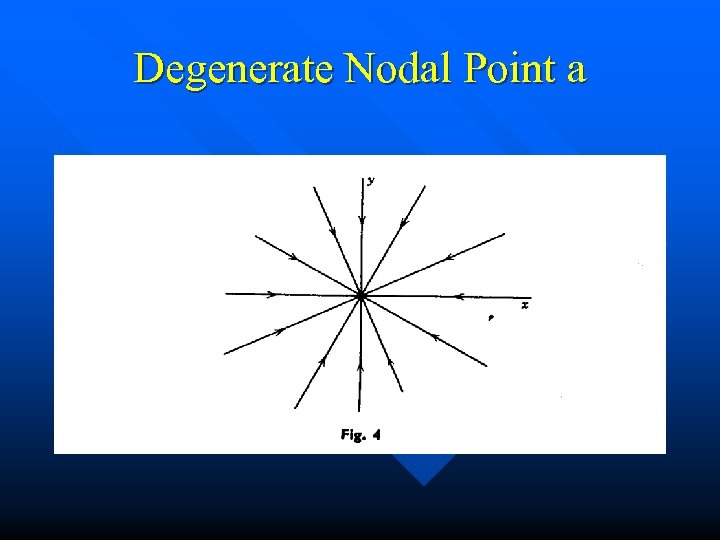 Degenerate Nodal Point a 