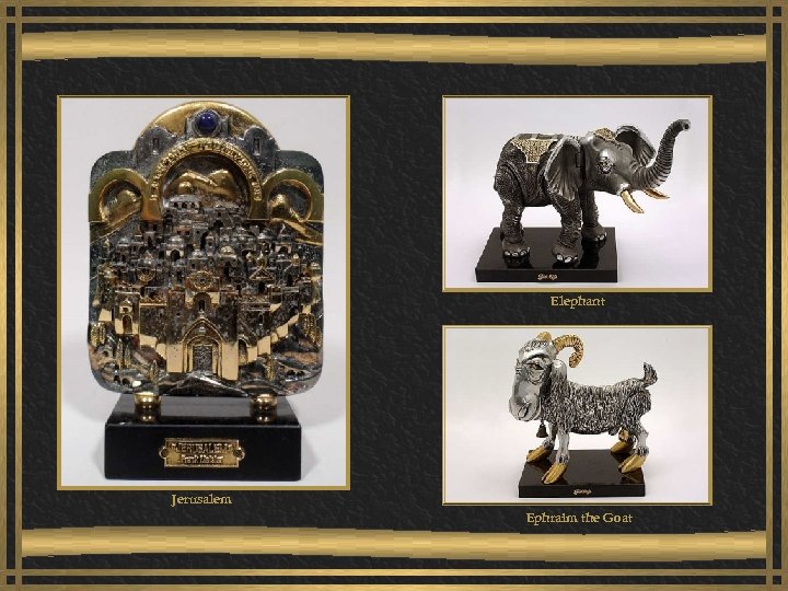 Elephant Jerusalem Ephraim the Goat 