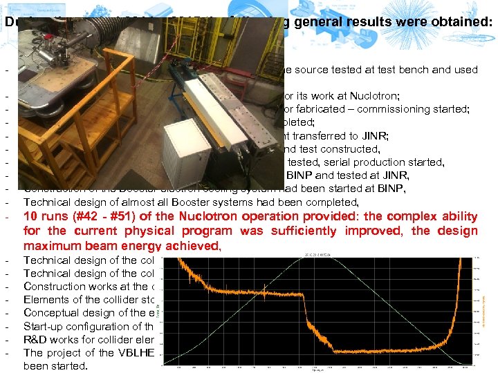 During the period 2011 – 2015 the following general results were obtained: - -