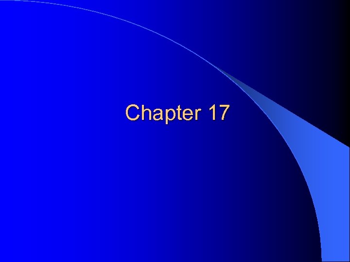 Chapter 17 