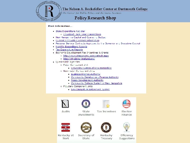 Policy Research Shop 