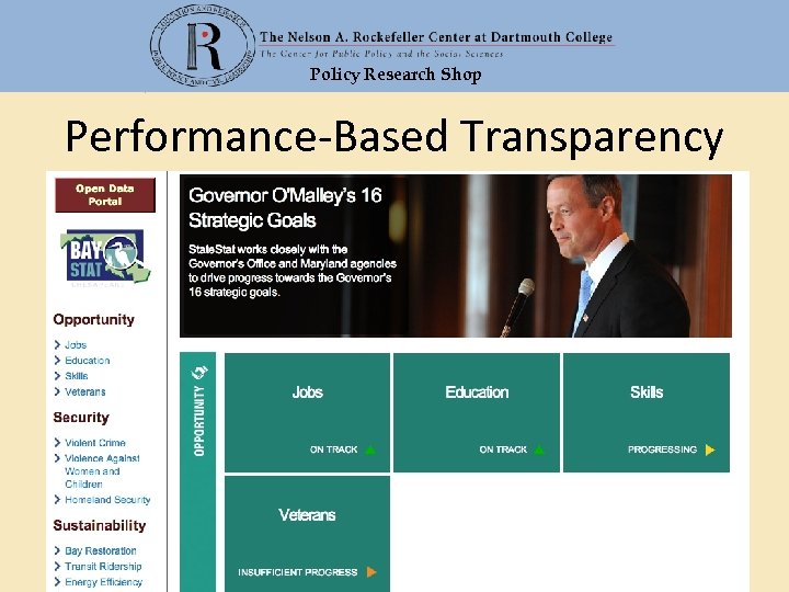 Policy Research Shop Performance-Based Transparency 