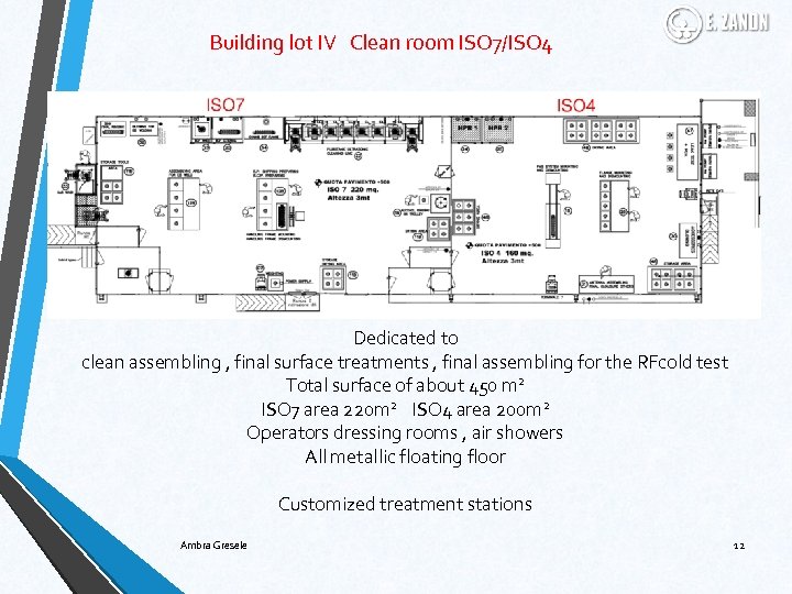 Building lot IV Clean room ISO 7/ISO 4 Dedicated to clean assembling , final