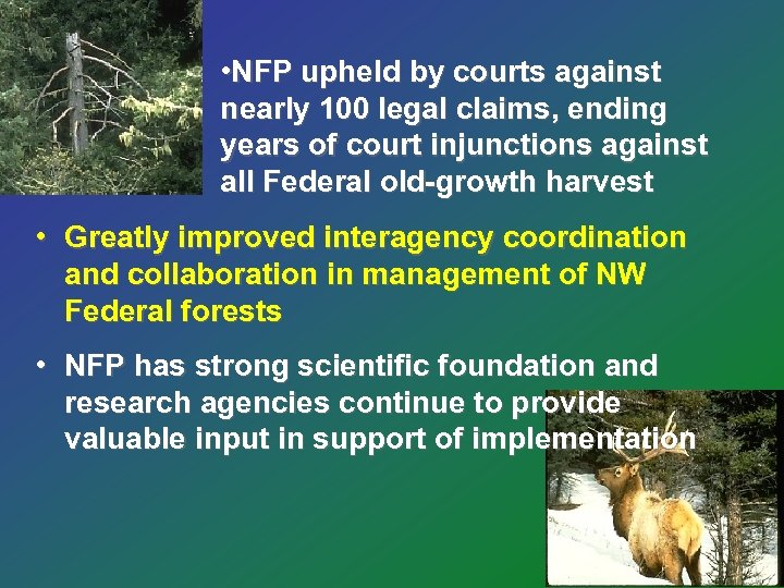  • NFP upheld by courts against nearly 100 legal claims, ending years of