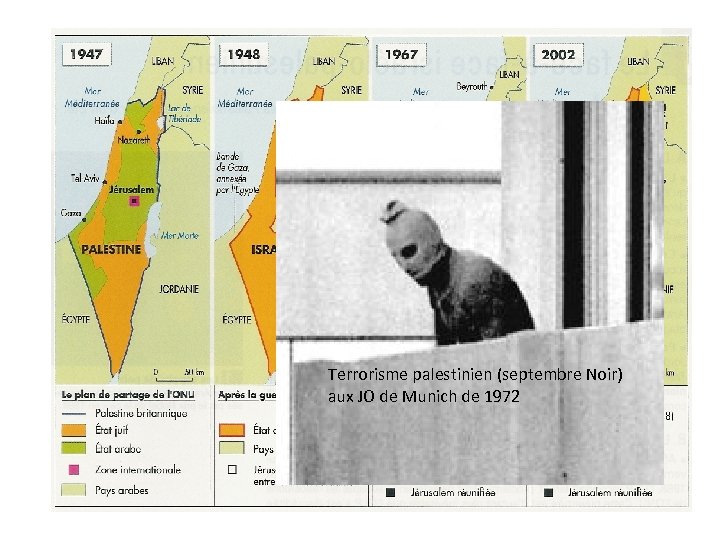 Terrorisme palestinien (septembre Noir) aux JO de Munich de 1972 