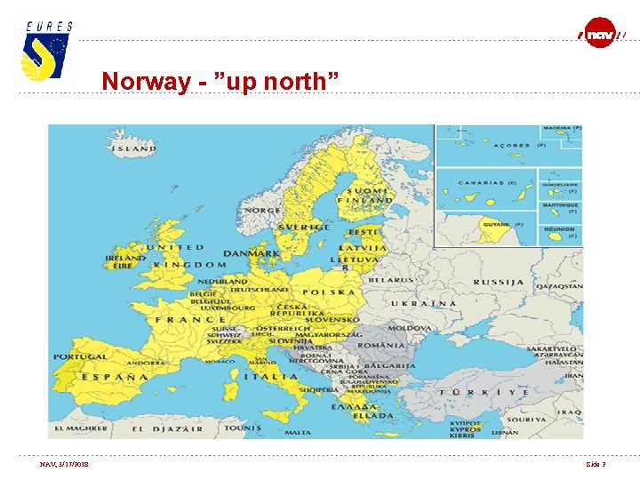 Norway - ”up north” NAV, 3/17/2018 Side 2 