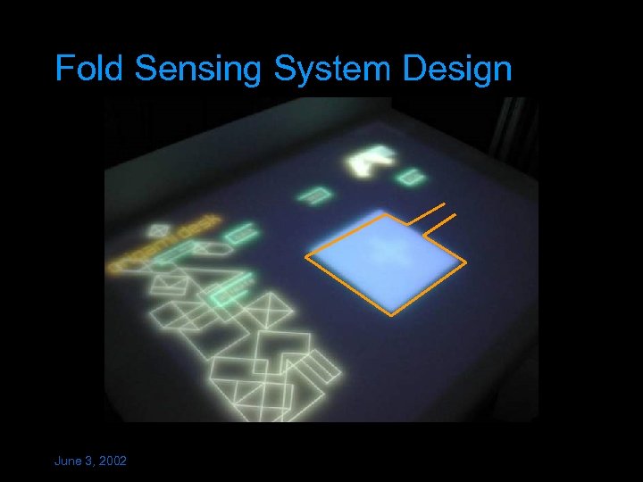 Fold Sensing System Design June 3, 2002 