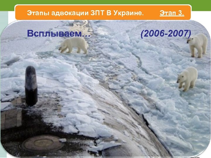 Этапы адвокации ЗПТ В Украине. Этап 3. Всплываем… (2006 -2007) «ЗТ метадоном – это