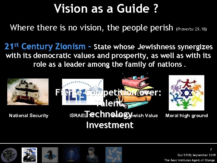 Vision as a Guide ? Where there is no vision, the people perish (Proverbs