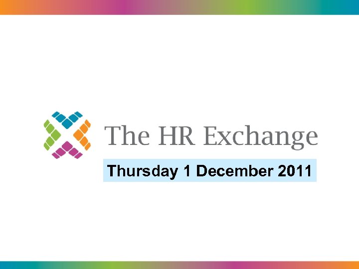 Thursday 1 December 2011 