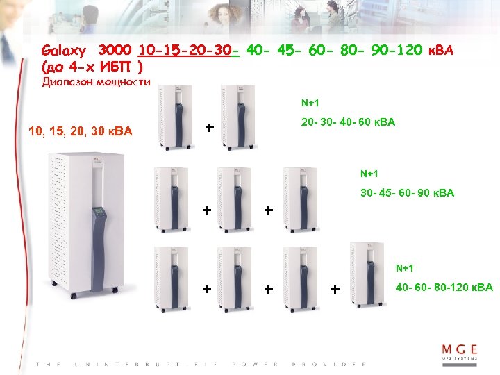 Galaxy 3000 10 -15 -20 -30 - 45 - 60 - 80 - 90
