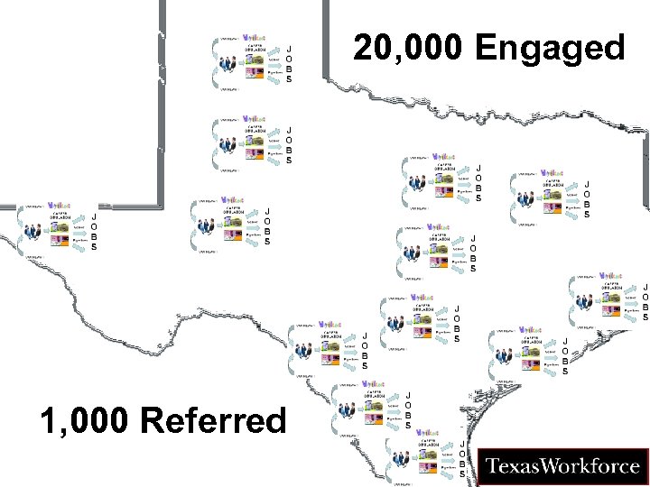 20, 000 Engaged 1, 000 Referred TM 