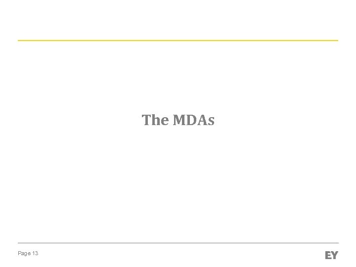 The MDAs Page 13 