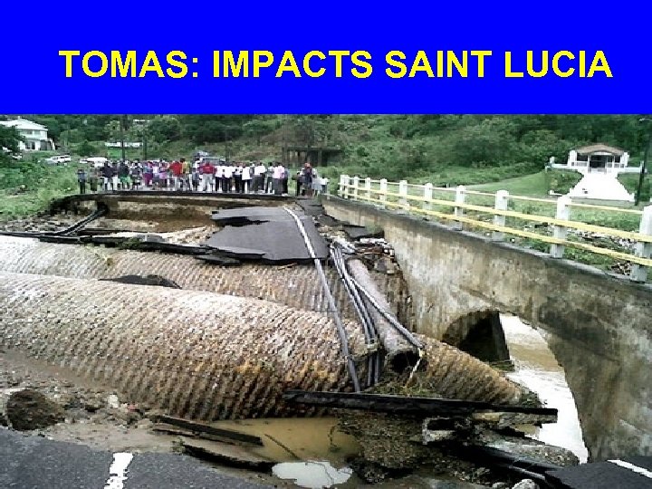  TOMAS: IMPACTS SAINT LUCIA 