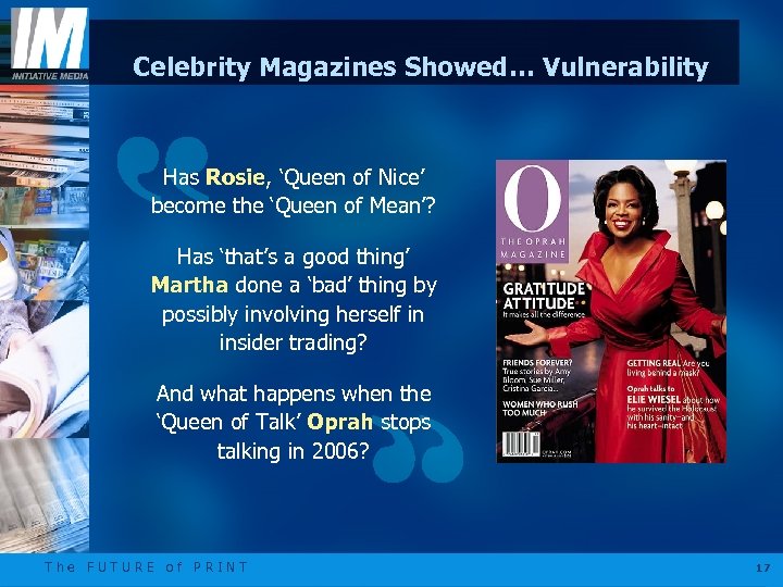 Celebrity Magazines Showed… Vulnerability Has Rosie, ‘Queen of Nice’ become the ‘Queen of Mean’?