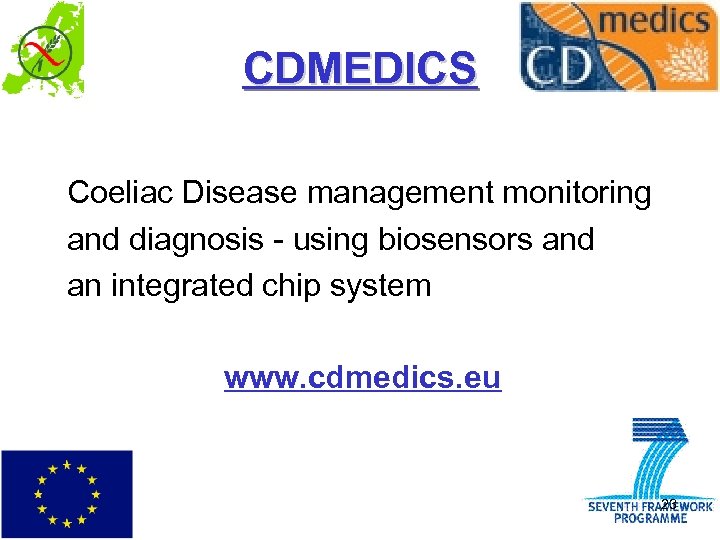 CDMEDICS Coeliac Disease management monitoring and diagnosis - using biosensors and an integrated chip