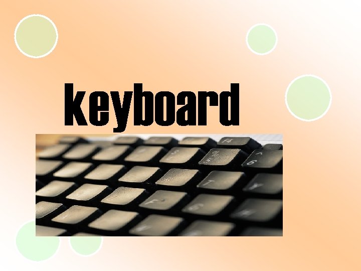 keyboard 