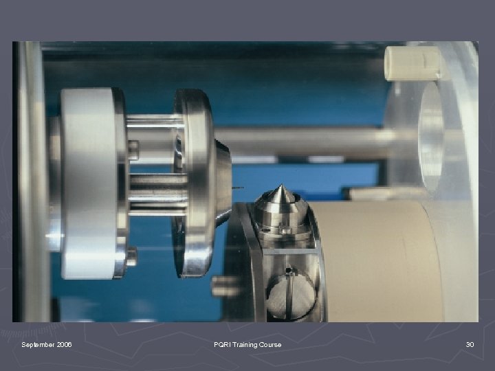 September 2006 PQRI Training Course 30 