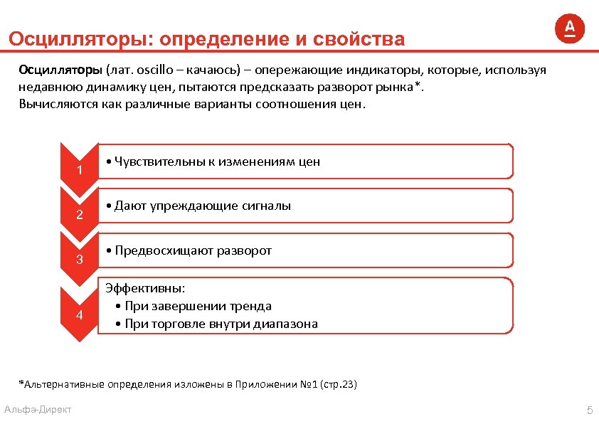 Осцилляторы: определение и свойства Осцилляторы (лат. oscillo – качаюсь) – опережающие индикаторы, которые, используя