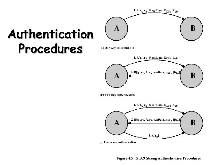 Authentication Procedures 30 