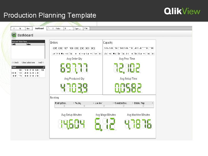 Production Planning Template 